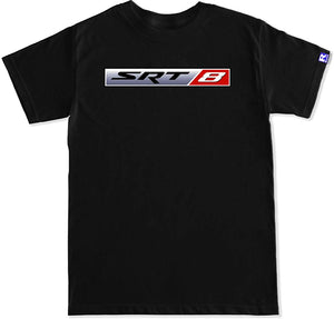 R Built Men's SRT 8 T-Shirt Black