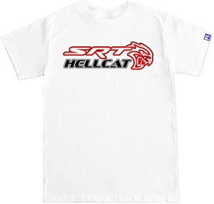 R Built Men's SRT Hellcat T-Shirt White